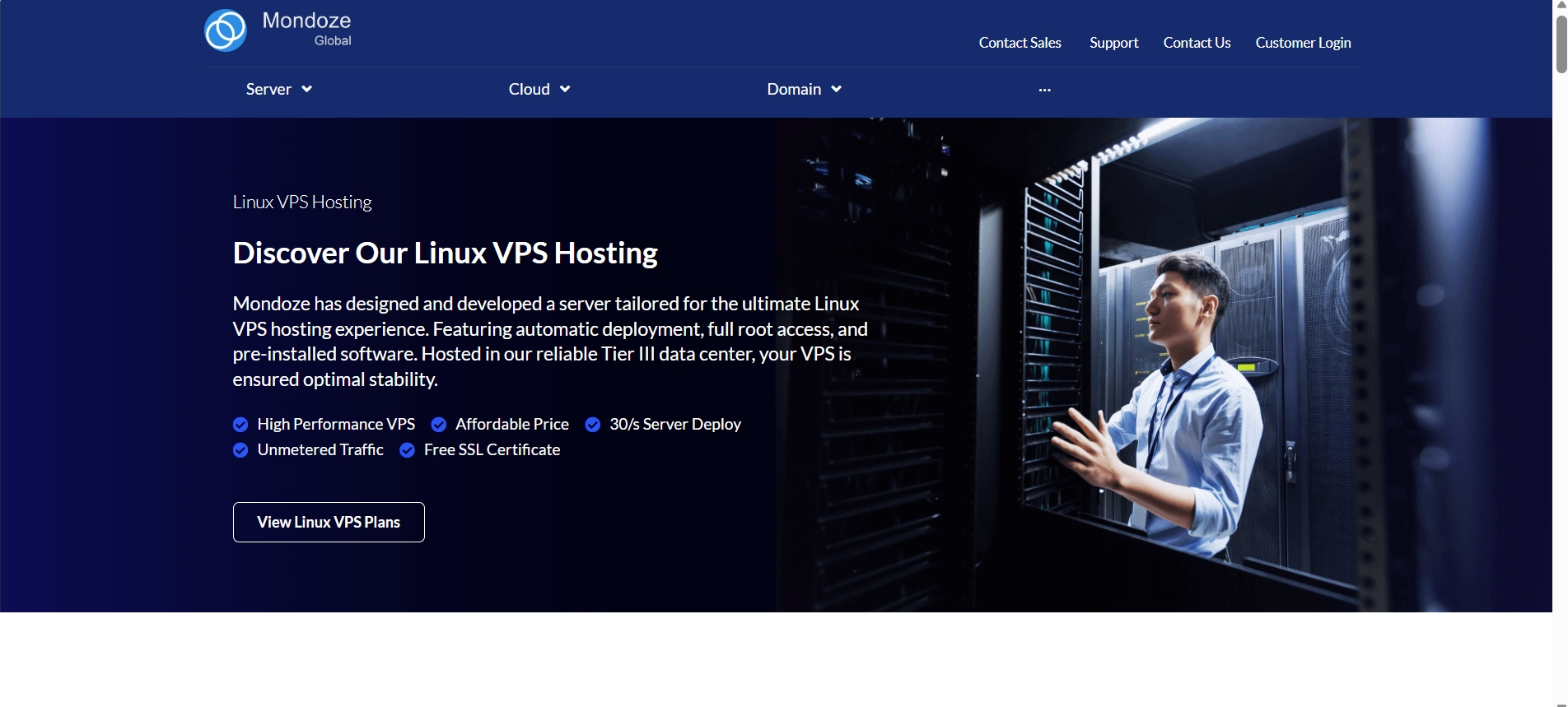 Mondoze����������ԭ��IP VPS��RootȨ�ޣ�TCP/UDP�˿�����